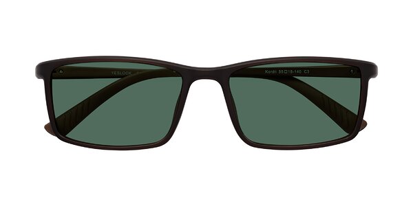 Front of Kordii in Matte Brown