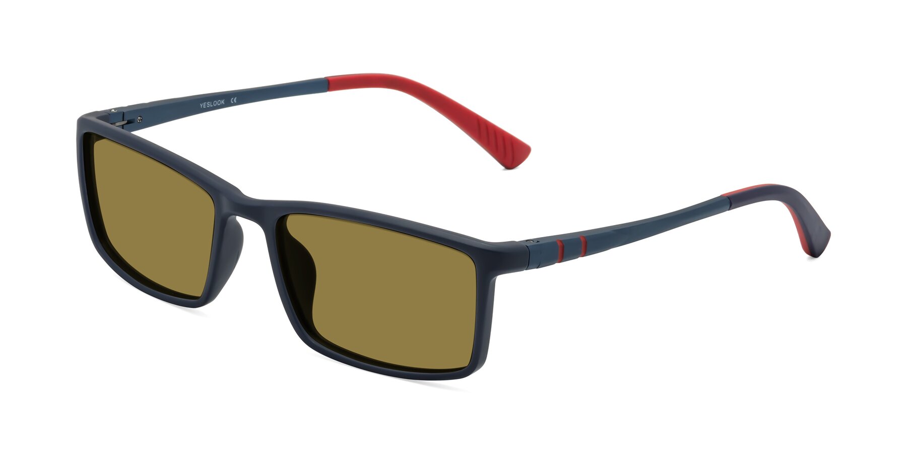 Angle of Kordii in Matte Blue-Red with Brown Polarized Lenses