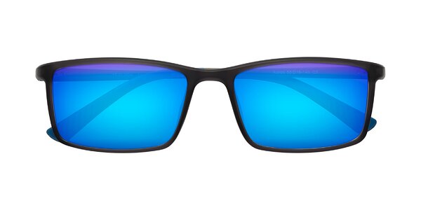 Front of Kordii in Matte Gray/Blue
