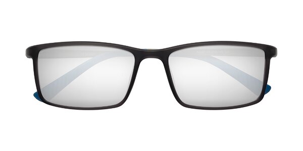 Front of Kordii in Matte Gray / Blue