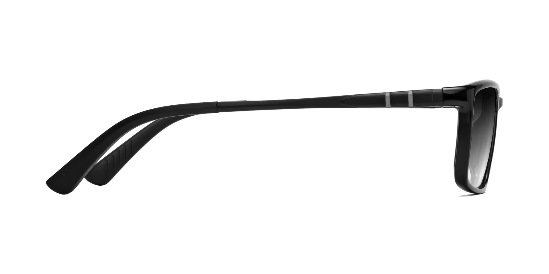 Side of Kordii in Black with Gray Gradient Lenses