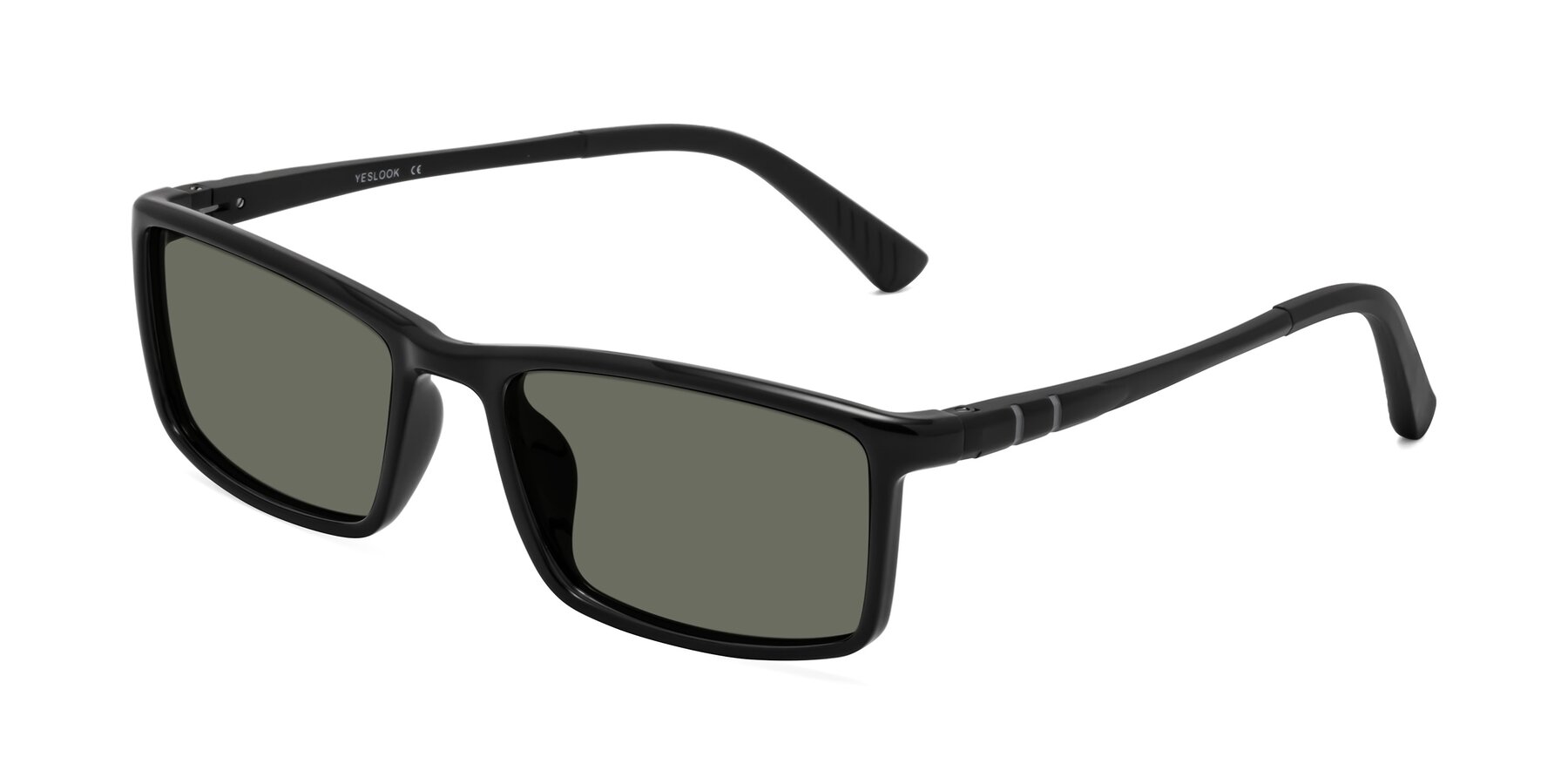 Angle of Kordii in Black with Gray Polarized Lenses