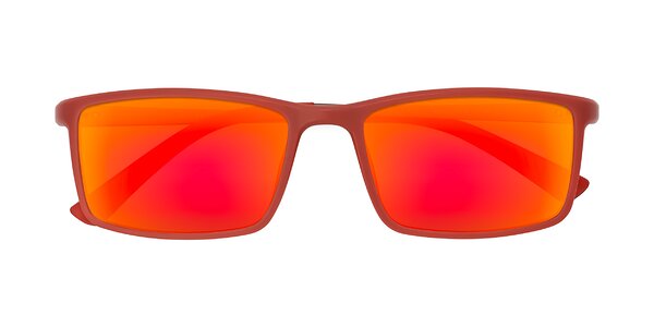 Front of Kordii in Matte Red/Silver