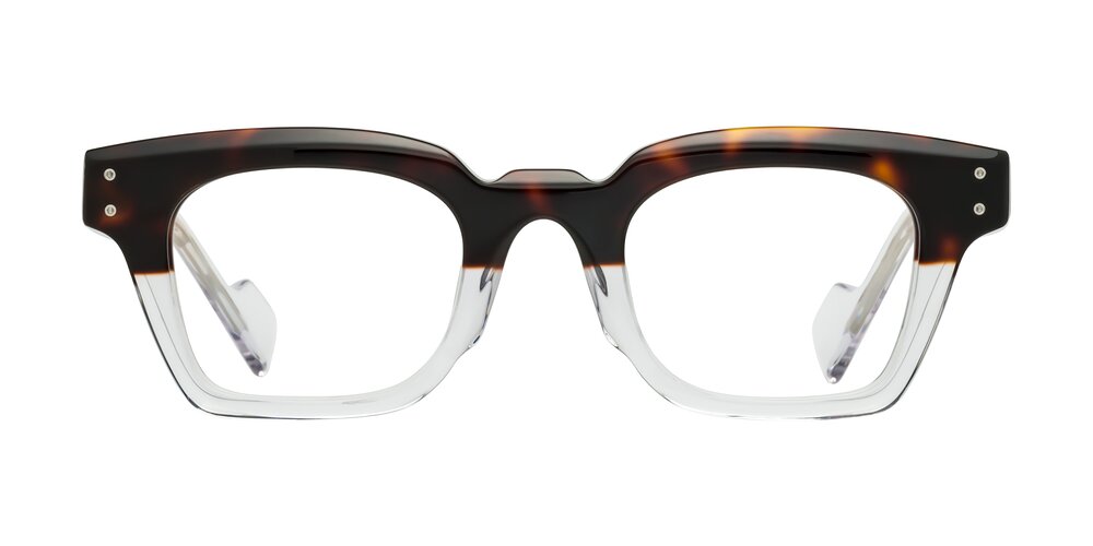 Perez - Dark Tortoise/Clear Eyeglasses