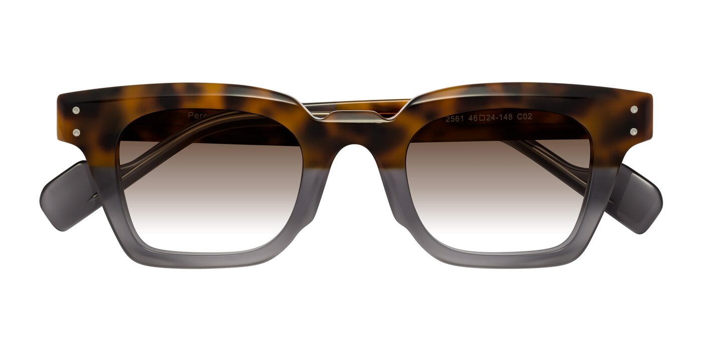 Perez - Tortoise/Gray Gradient Sunglasses