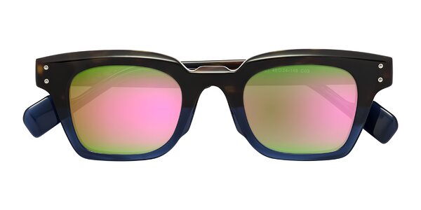 Front of Perez in Dark Tortoise/Blue