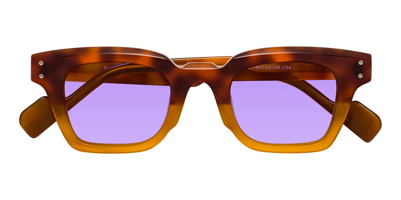 Perez - Tortoise/Amber Tinted Sunglasses