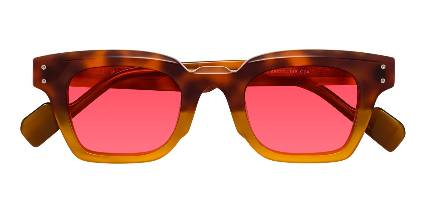 Perez - Tortoise/Amber Tinted Sunglasses