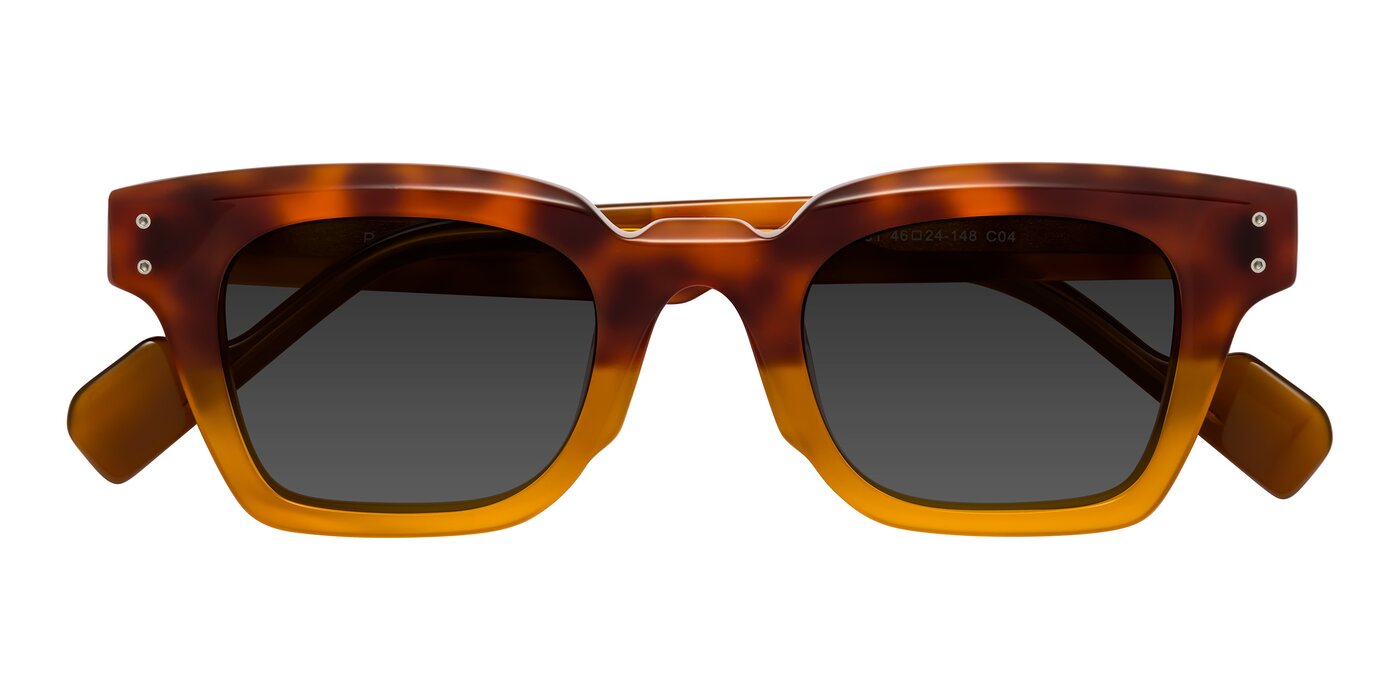 Perez - Tortoise/Amber Tinted Sunglasses