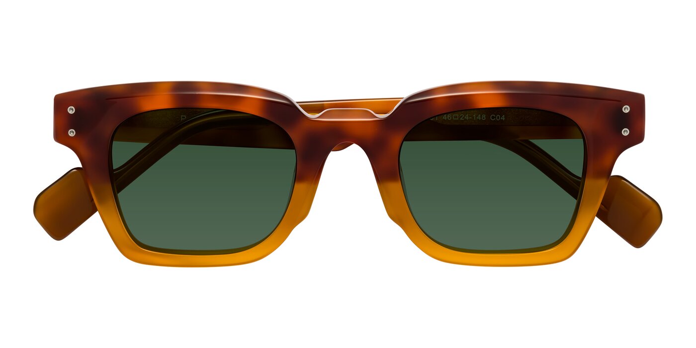 Perez - Tortoise/Amber Tinted Sunglasses