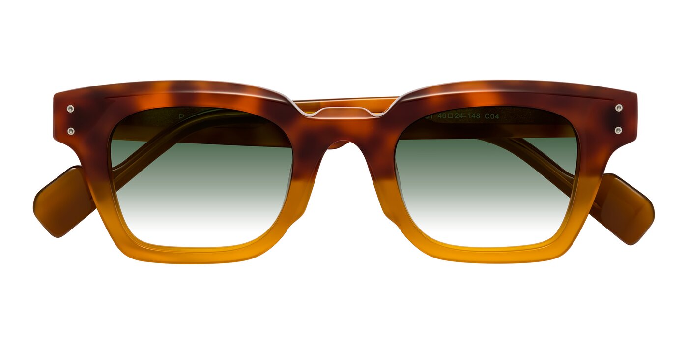 Perez - Tortoise/Amber Gradient Sunglasses