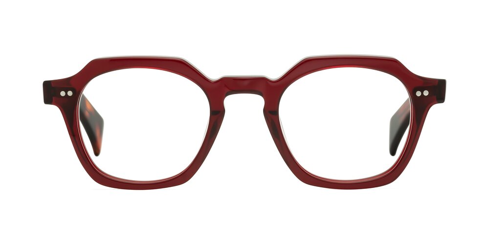 Beckett - Wine/Tortoise Eyeglasses