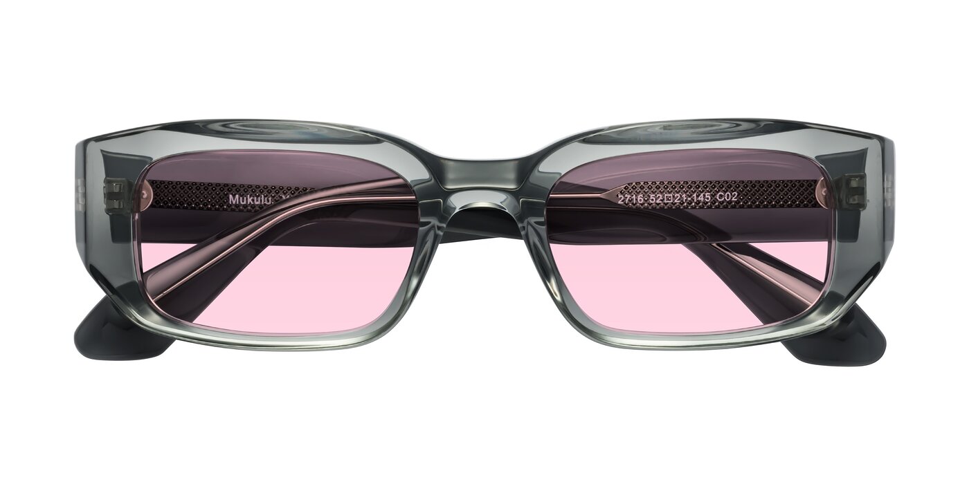 Mukulu - Transparent Gray Tinted Sunglasses