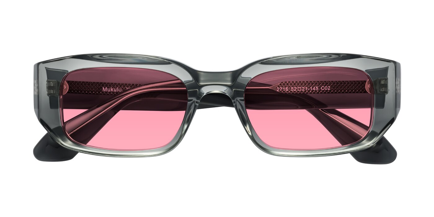 Mukulu - Transparent Gray Tinted Sunglasses
