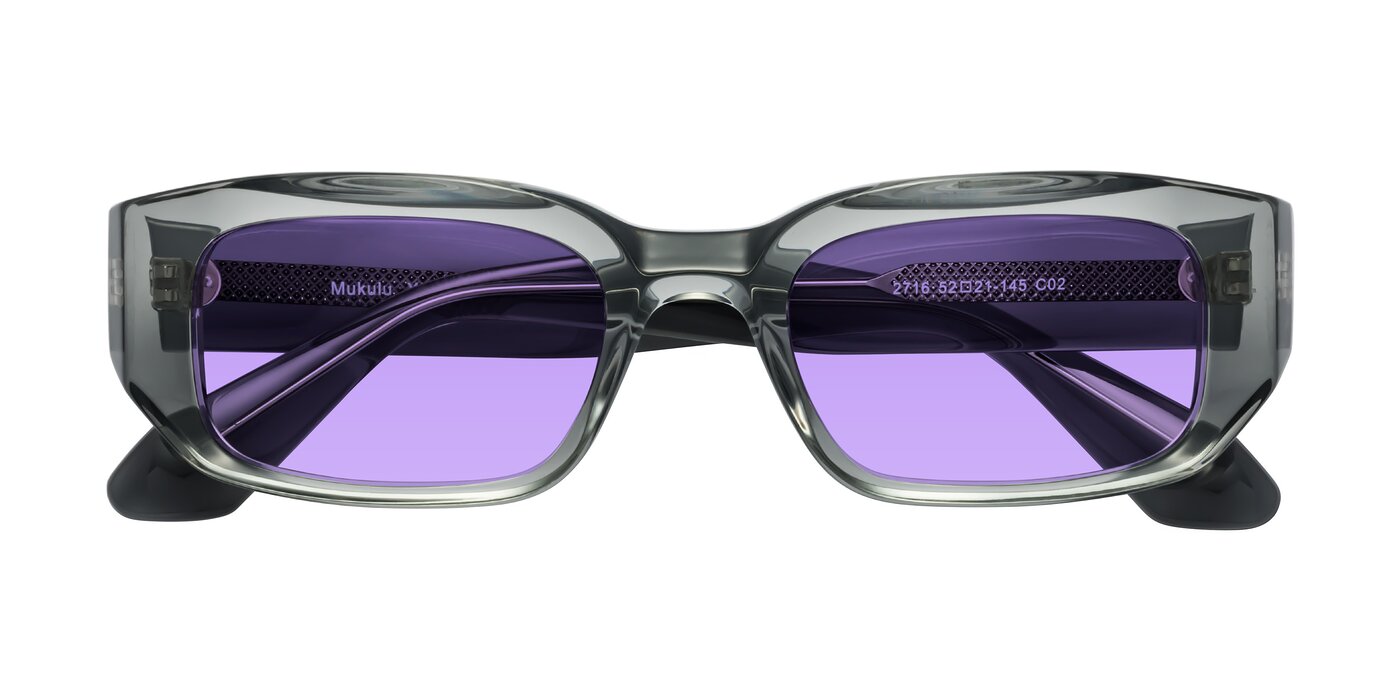 Mukulu - Transparent Gray Tinted Sunglasses