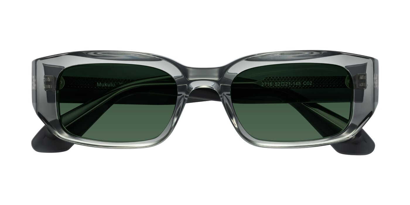 Mukulu - Transparent Gray Tinted Sunglasses