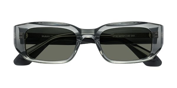 Front of Mukulu in Transparent Gray
