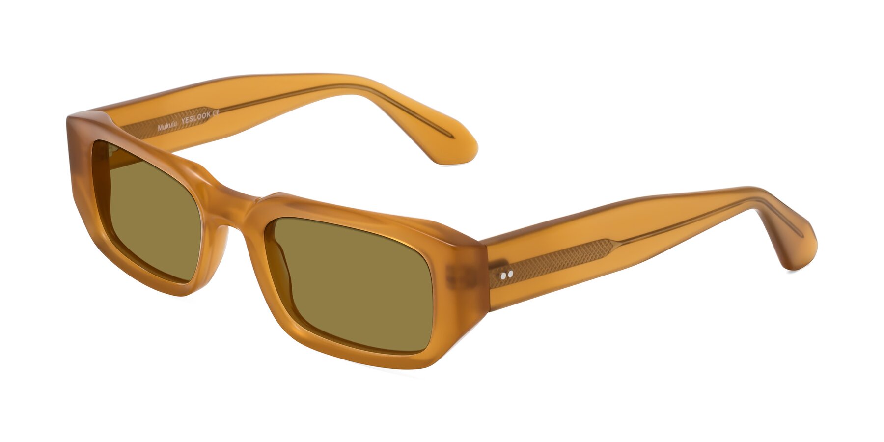 Angle of Mukulu in Honey with Brown Polarized Lenses