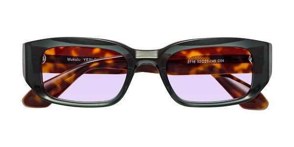 Front of Mukulu in Dark Slate Gray/Tortoise