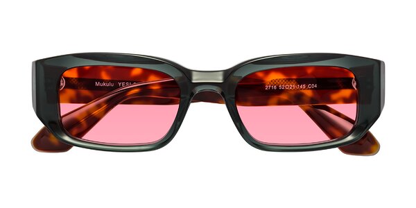 Front of Mukulu in Dark Slate Gray/Tortoise