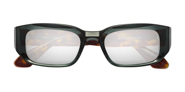 Front of Mukulu in Dark Slate Gray/Tortoise