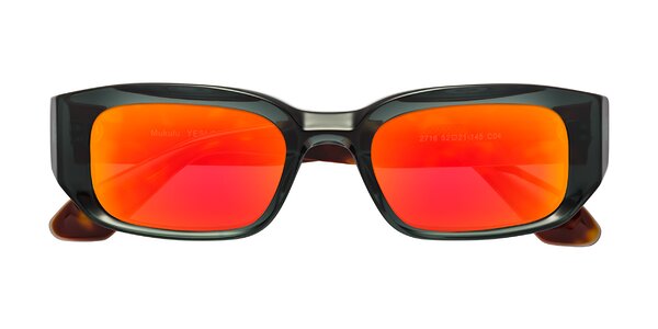 Front of Mukulu in Dark Slate Gray/Tortoise