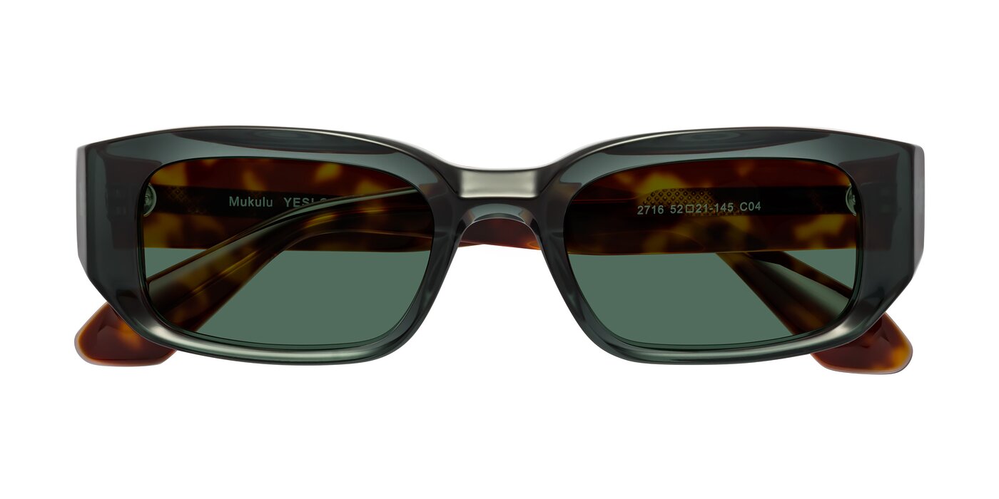 Mukulu - Dark Slate Gray/Tortoise Polarized Sunglasses