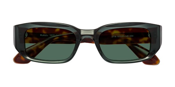 Front of Mukulu in Dark Slate Gray/Tortoise