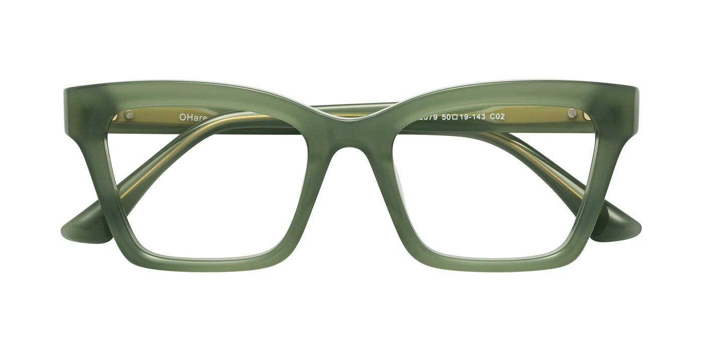 OHare - Sage Green Eyeglasses