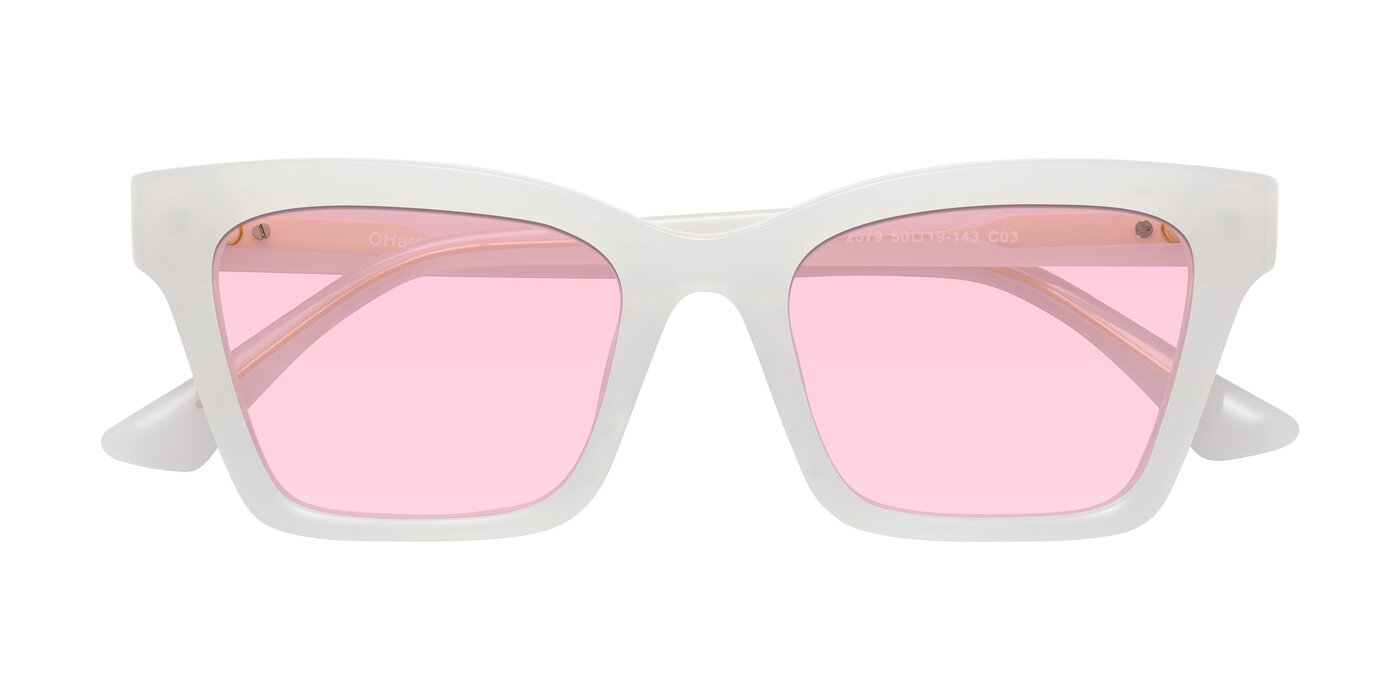 OHare - Snow White Tinted Sunglasses