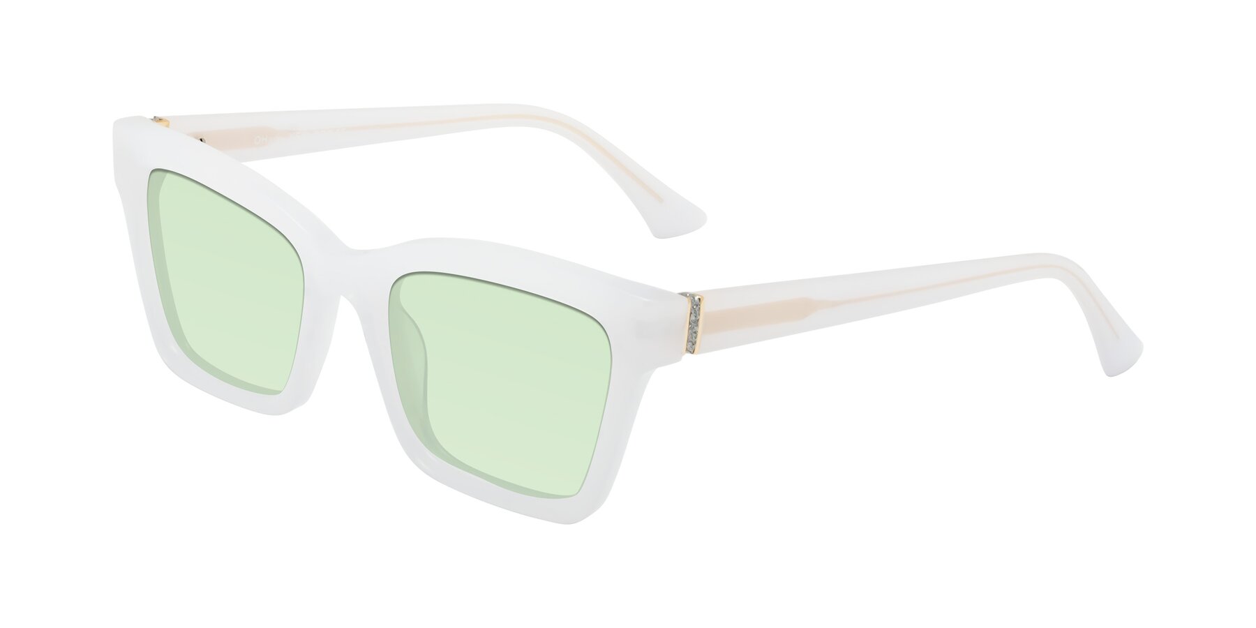 Angle of OHare in Snow White with Light Green Tinted Lenses