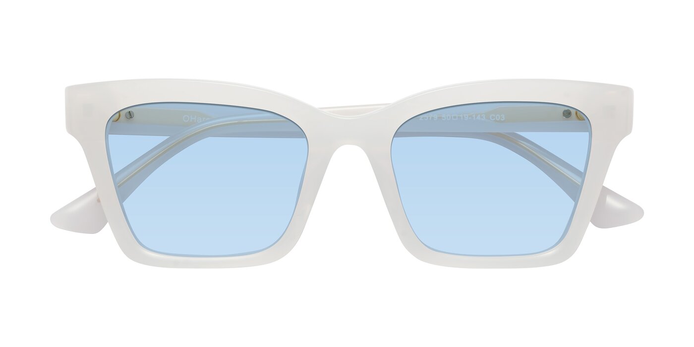 OHare - Snow White Tinted Sunglasses