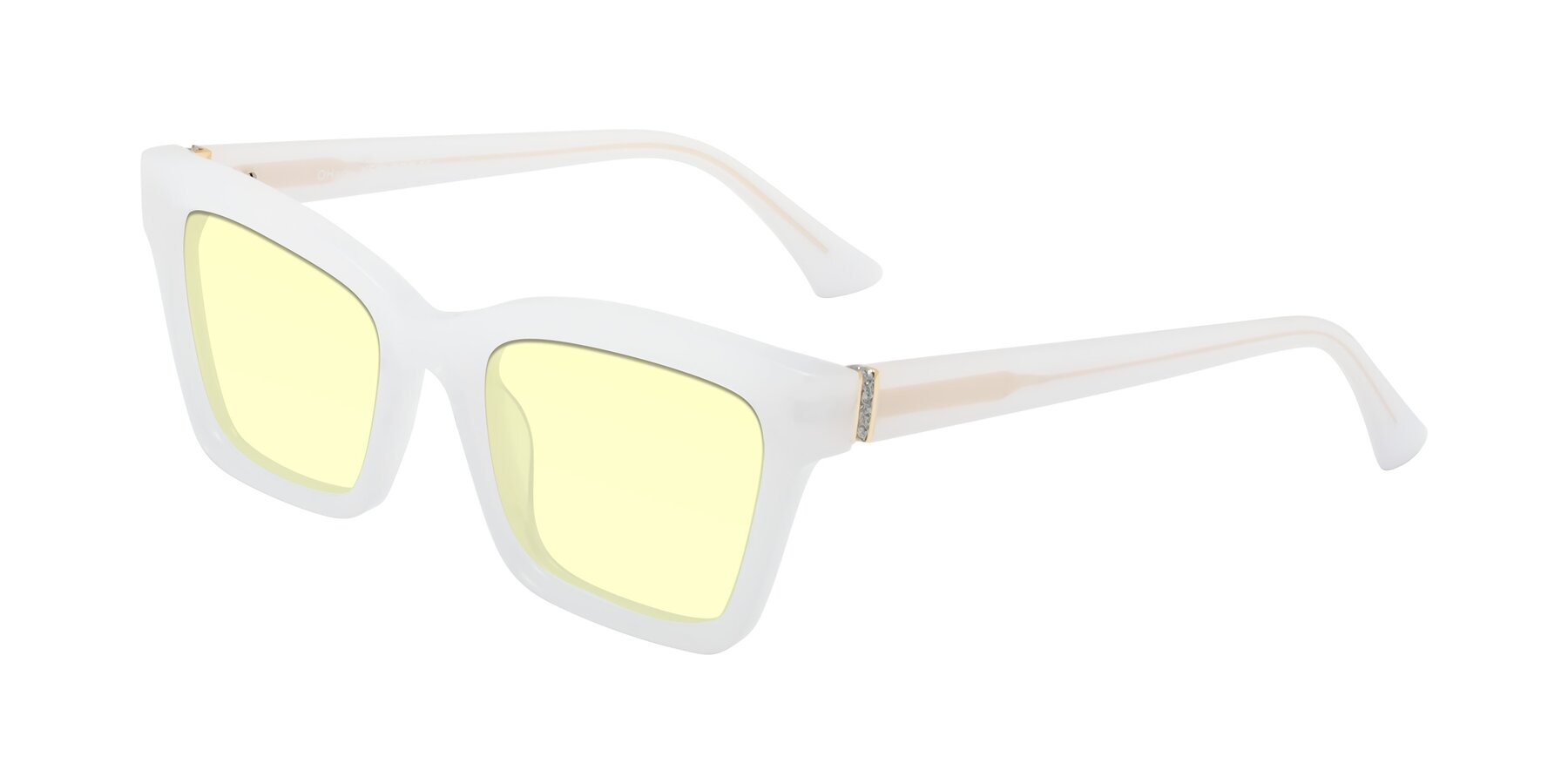 Angle of OHare in Snow White with Light Yellow Tinted Lenses