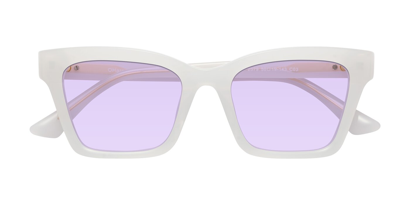OHare - Snow White Tinted Sunglasses