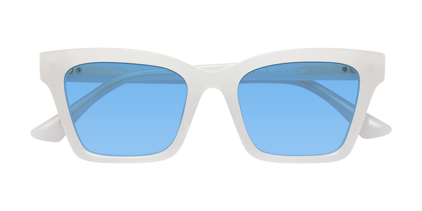 OHare - Snow White Tinted Sunglasses