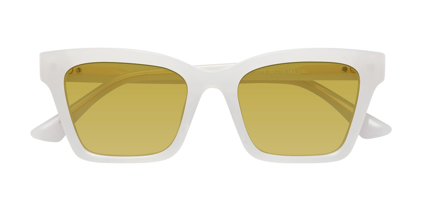 OHare - Snow White Tinted Sunglasses