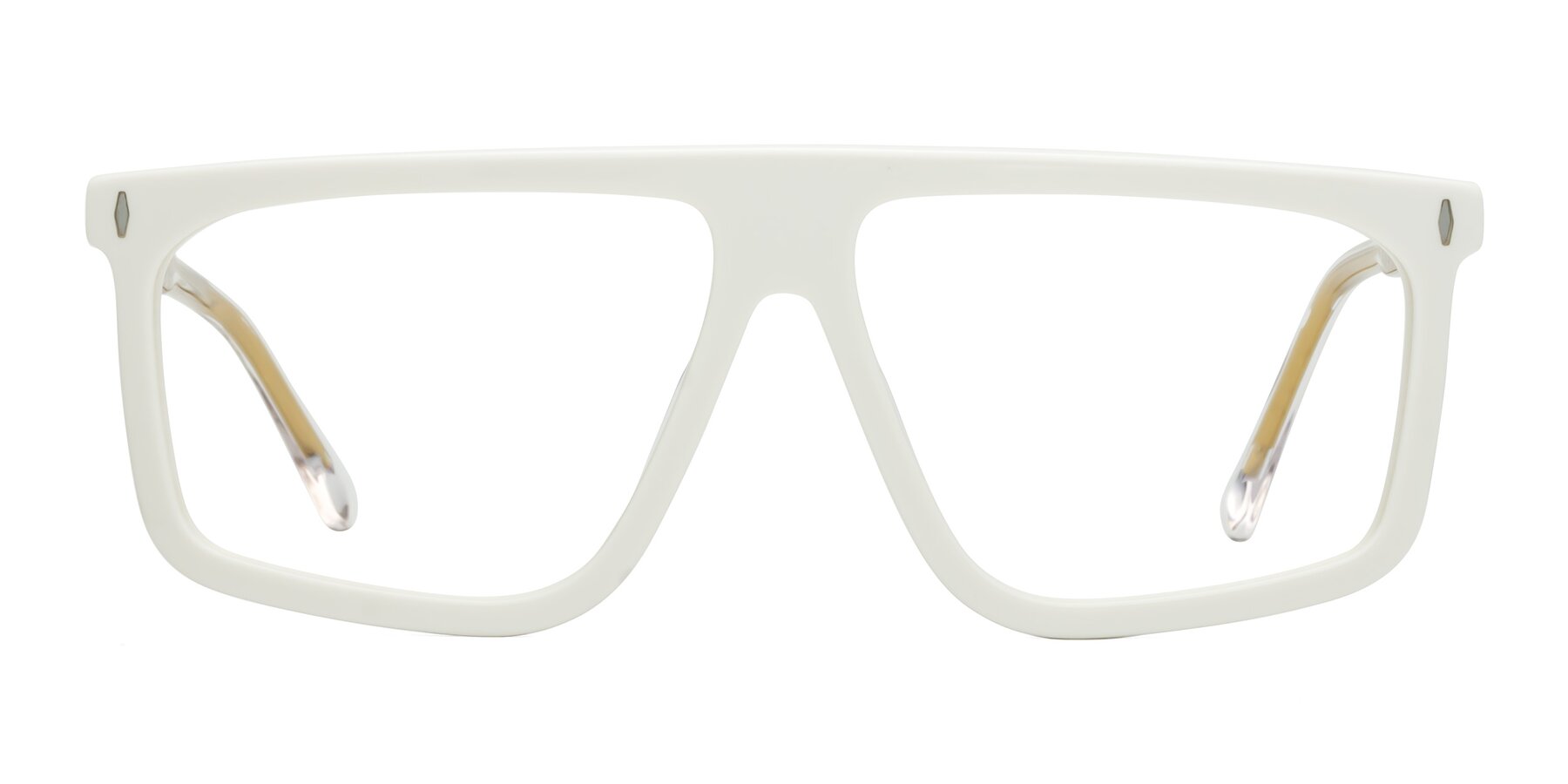 Vazquez - White/Gold Sunglasses Frame