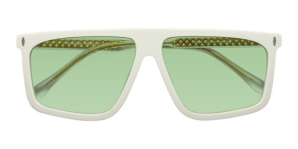 Front of Vazquez in White/Gold