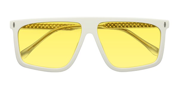 Front of Vazquez in White/Gold