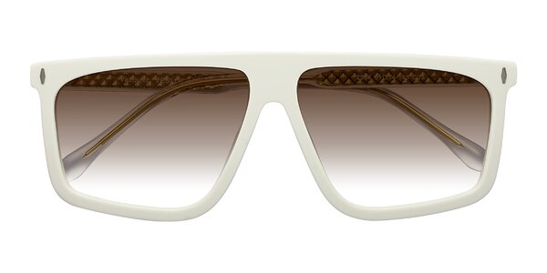 Front of Vazquez in White/Gold