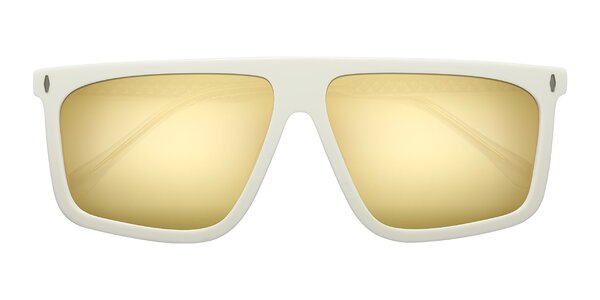 Front of Vazquez in White/Gold