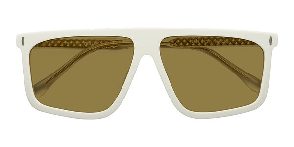 Front of Vazquez in White/Gold
