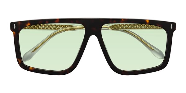 Front of Vazquez in Tortoise/Gold