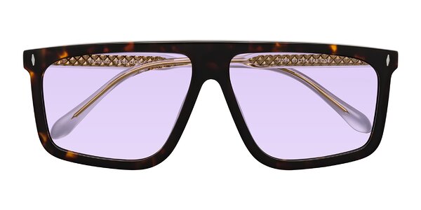 Front of Vazquez in Tortoise/Gold