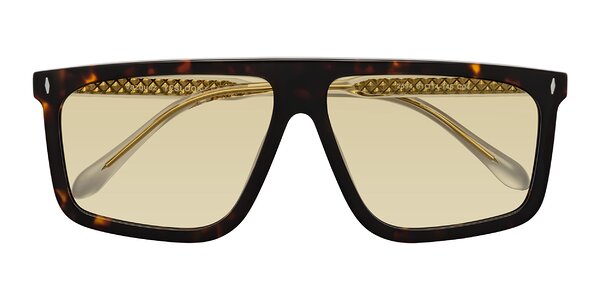 Front of Vazquez in Tortoise/Gold