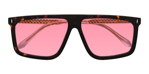 Front of Vazquez in Tortoise/Gold