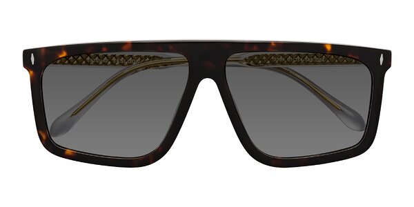 Front of Vazquez in Tortoise/Gold