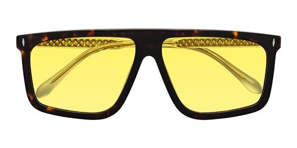 Front of Vazquez in Tortoise/Gold