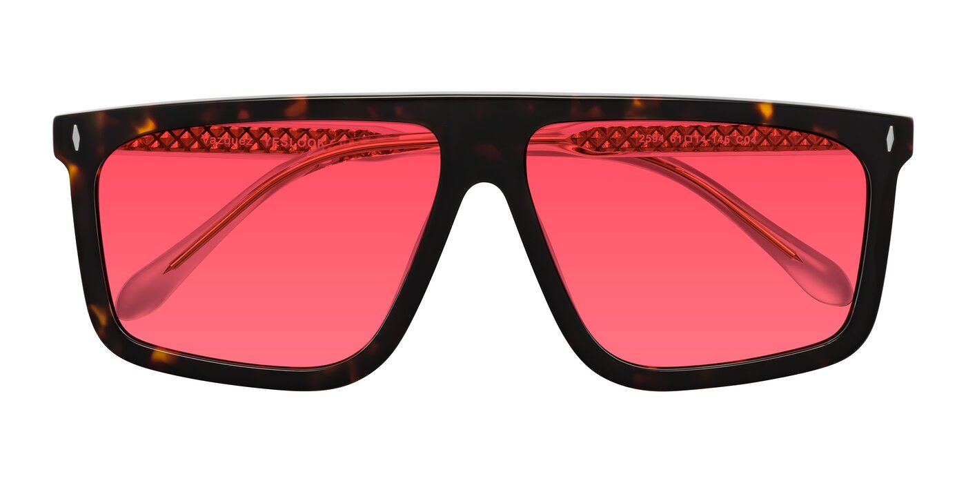 Vazquez - Tortoise/Gold Tinted Sunglasses