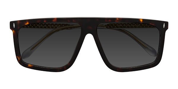 Front of Vazquez in Tortoise/Gold